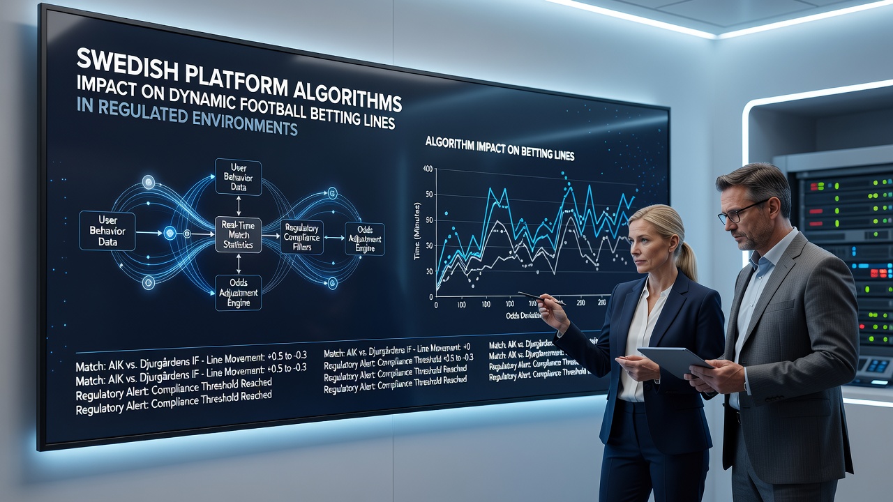 Data visualization of football match events feeding into betting line algorithms